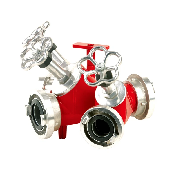 3 Ways Divider With Shut-off Valve