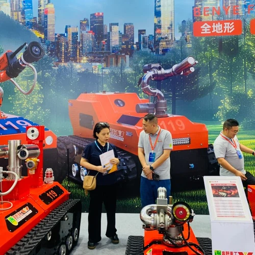 Fire Fighting Robot Dog Fire Fighting Robot Dog